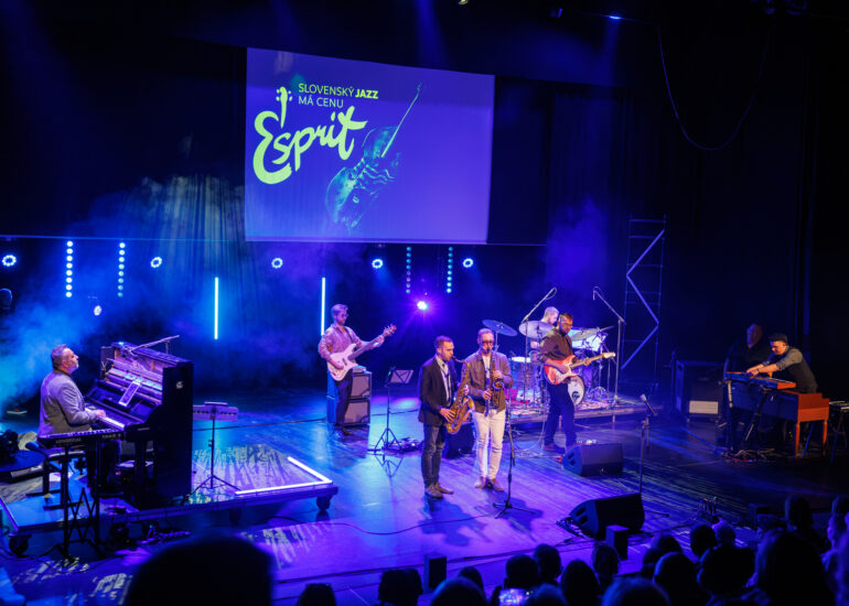 Jazzové ceny Esprit 2026, Divadlo Aréna, Bratislava - fotografie z eventu