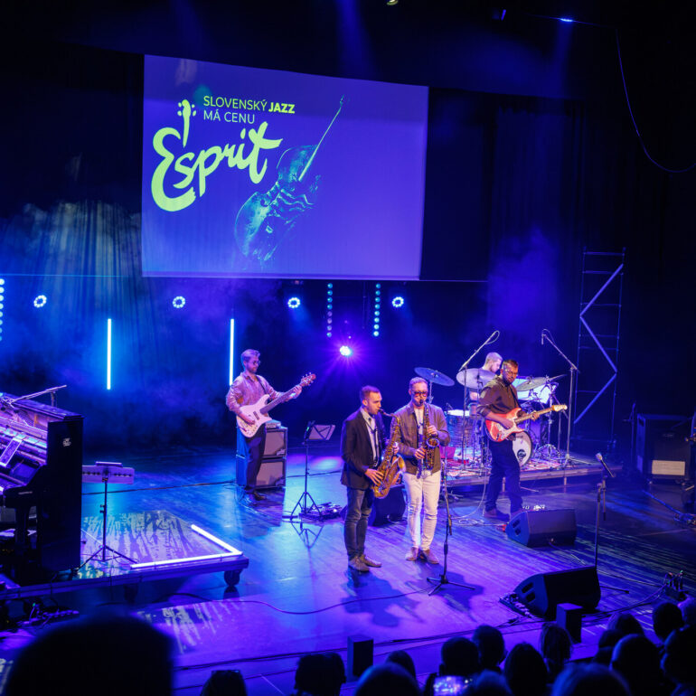 Jazzové ceny Esprit 2026, Divadlo Aréna, Bratislava - fotografie z eventu
